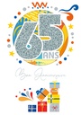 Carte Anniv. 65 ans