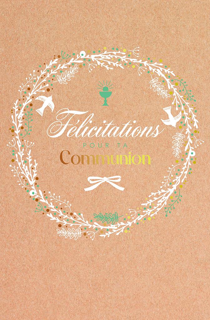 [CM 00054] Carte Communion