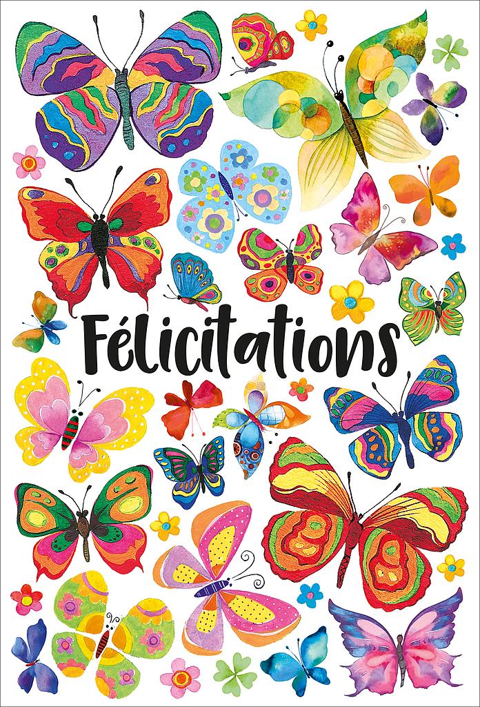 [FE 525152B] Carte Félicitations