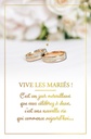Carte Mariage