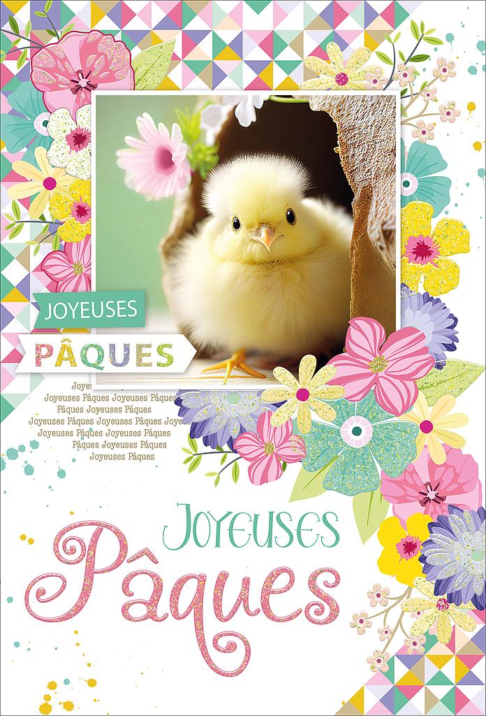 [PQ 524601-4] Carte Pâques
