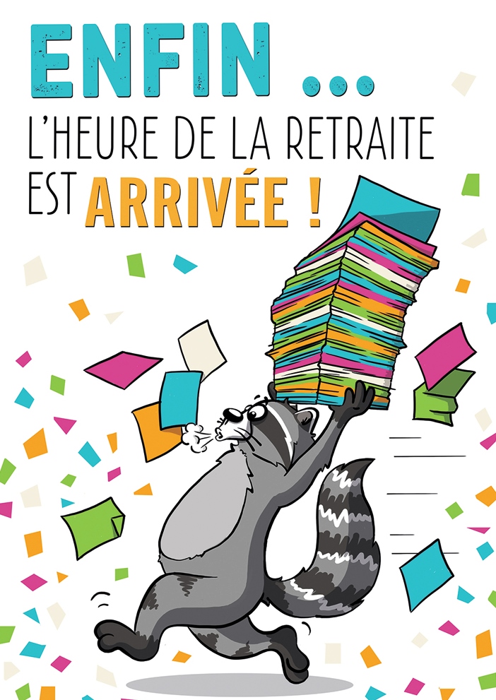 [A4-RE 524380] Carte A4 Retraite