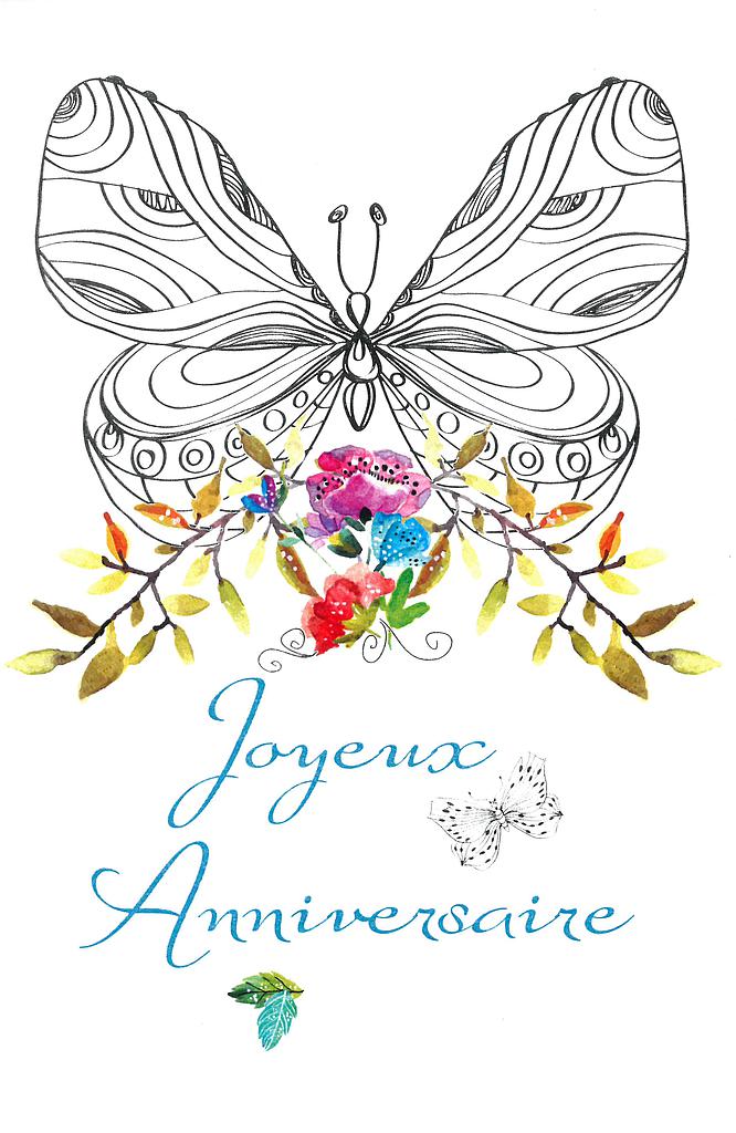 [#HA 4-5000-F] Carte Anniversaire