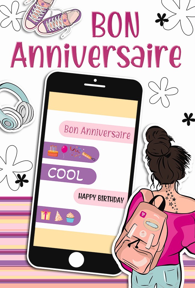 Mélange de 10 cartes à 4.90 Anniv. Ado/jeunes
