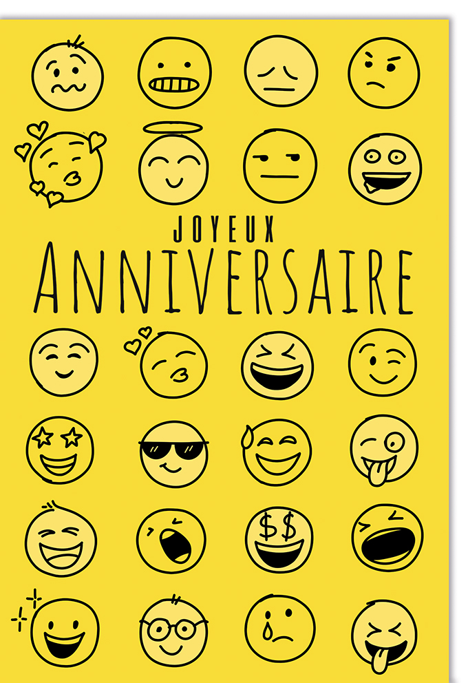 Mélange de 10 cartes à 3.90 Anniv. ado/jeunes