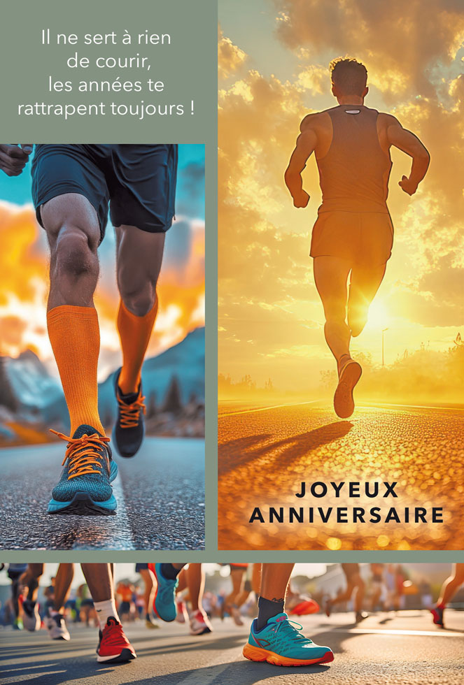 Mélange de 10 cartes à 3.90 Anniv. hommes