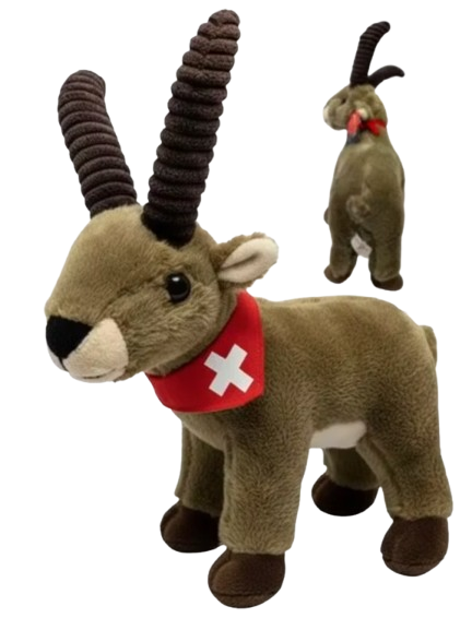 [MS PT12002] Peluche Bouquetin ~20cm
