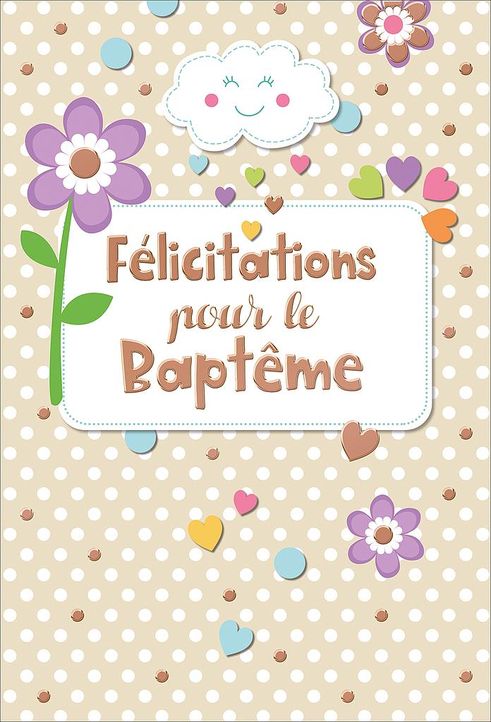 Carte Baptême