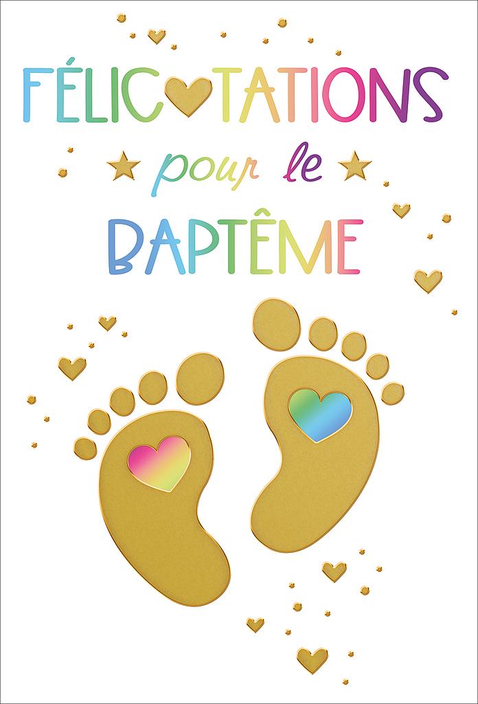 Carte Baptême
