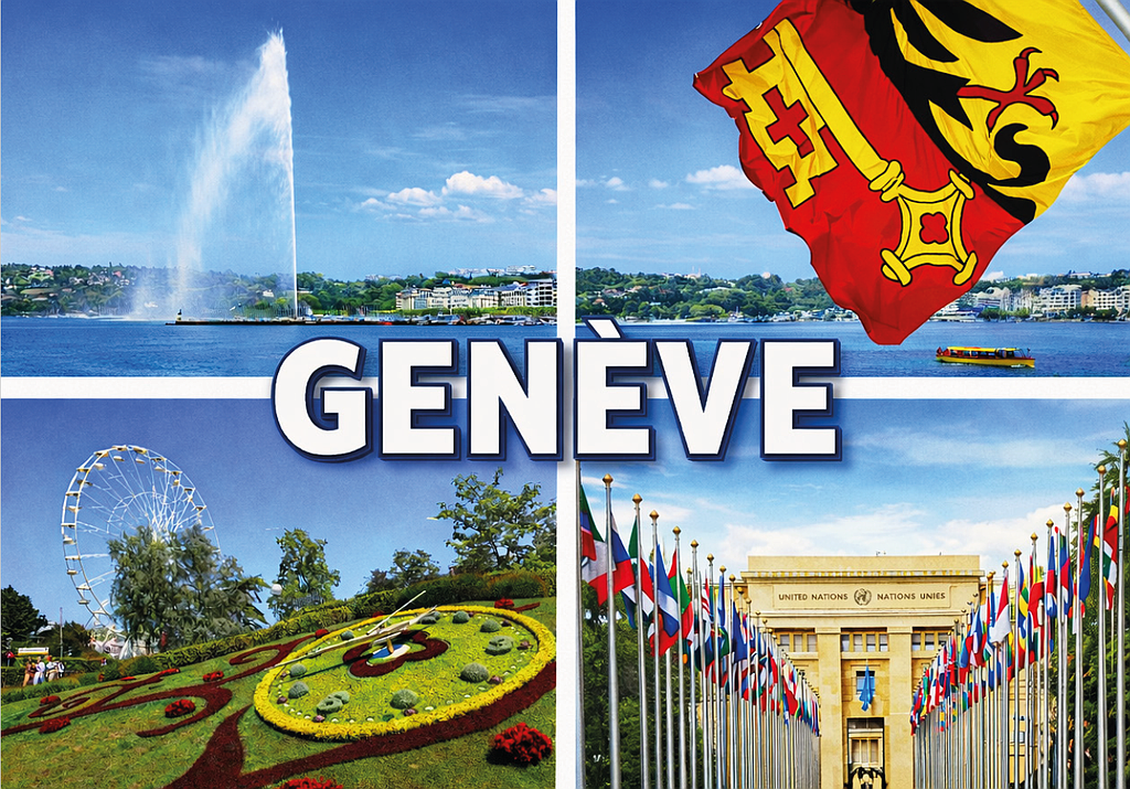 [CP GE131] Postcards Genève