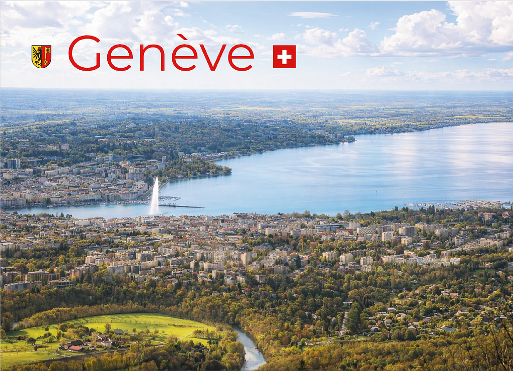 [CP GE133] Postcards Genève