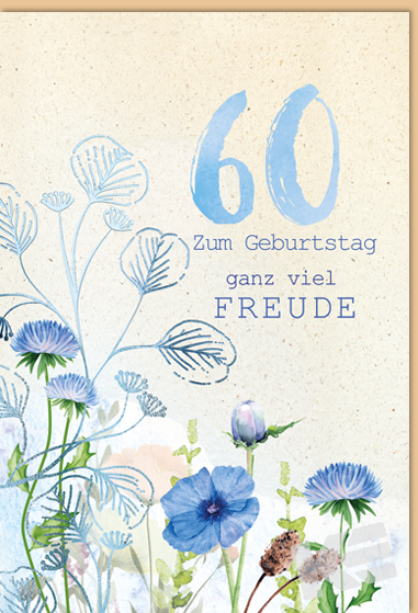 [FZ 52-8560] Karte 60. Geb. Fixzahlen