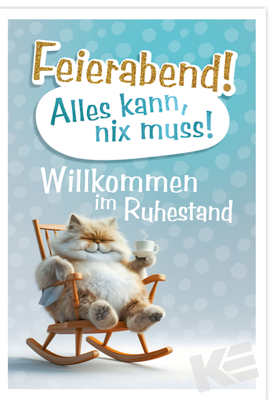 Karte Ruhestand