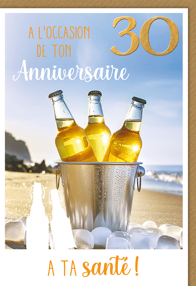 [AG 952013-1] Carte Anniv. 30 ans