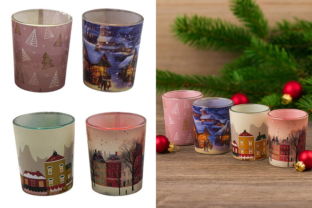 [TT 02605] Set de 4 bougies noël