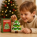 Sapin de Noël en brique à assembler 