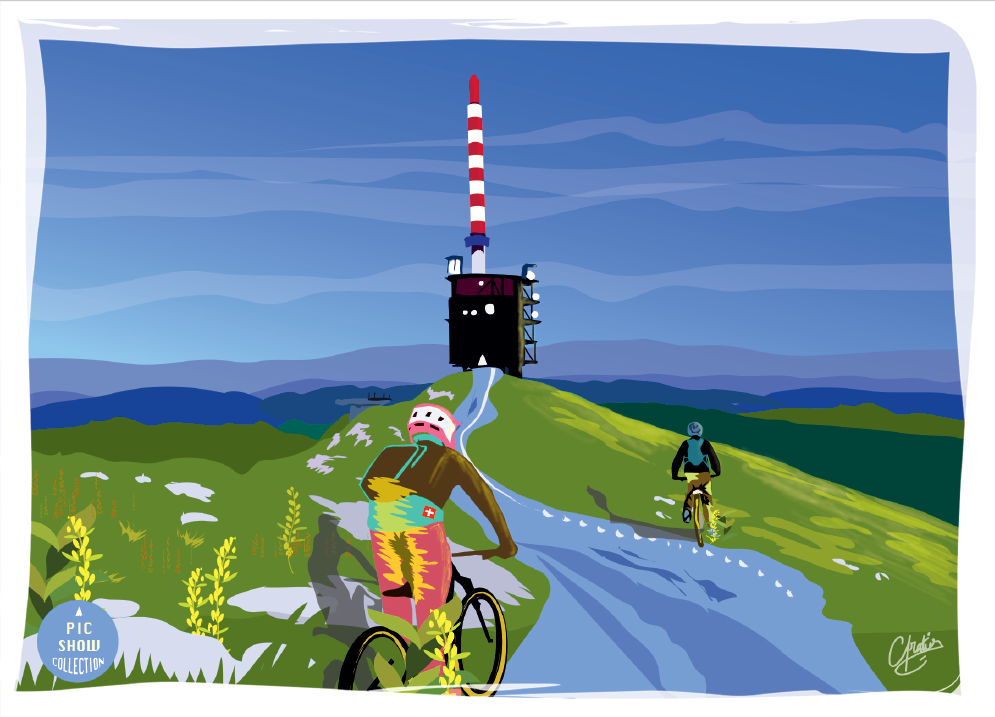 [CP BE170bis] Postcards Chasseral