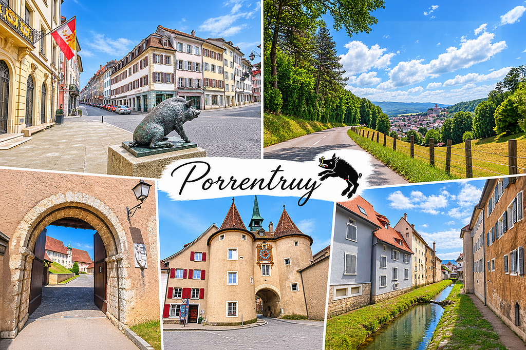 [CP JU161] Postcards Porrentruy