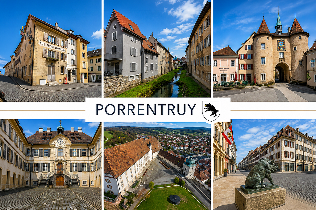 [CP JU163] Postcards Porrentruy