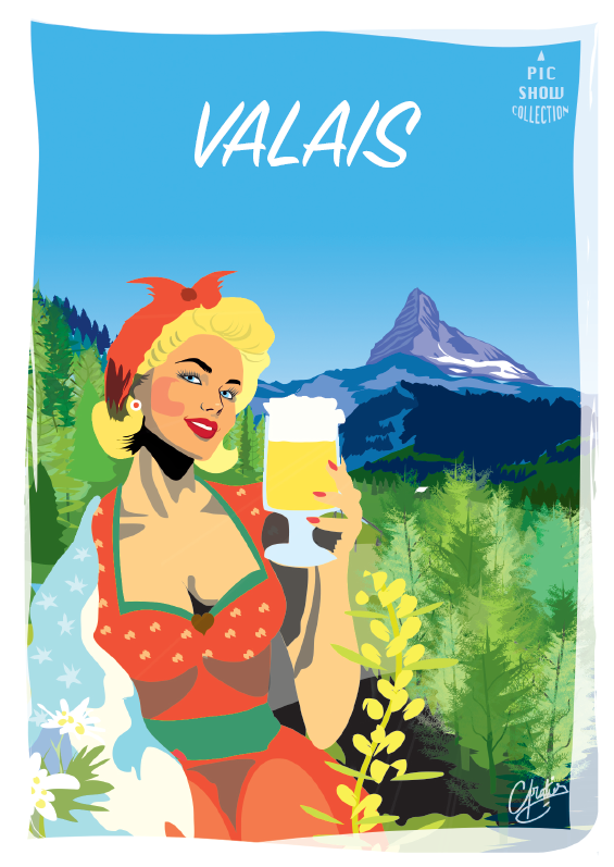 [CP VS138] Postcards Valais