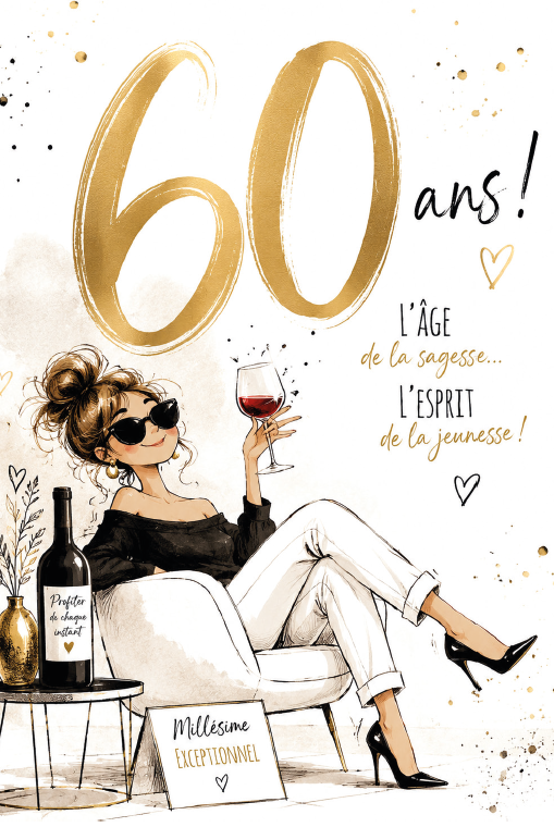 [AG 6722-60] Carte Anniv. 50 ans