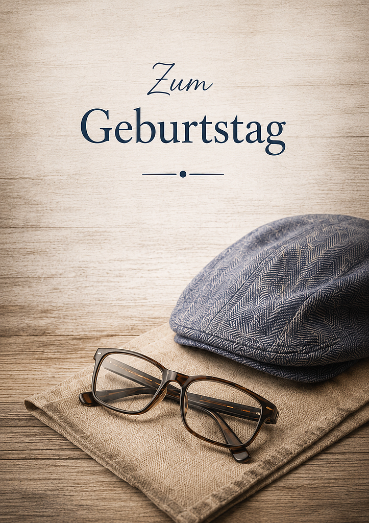 Karte A5 Geburtstag