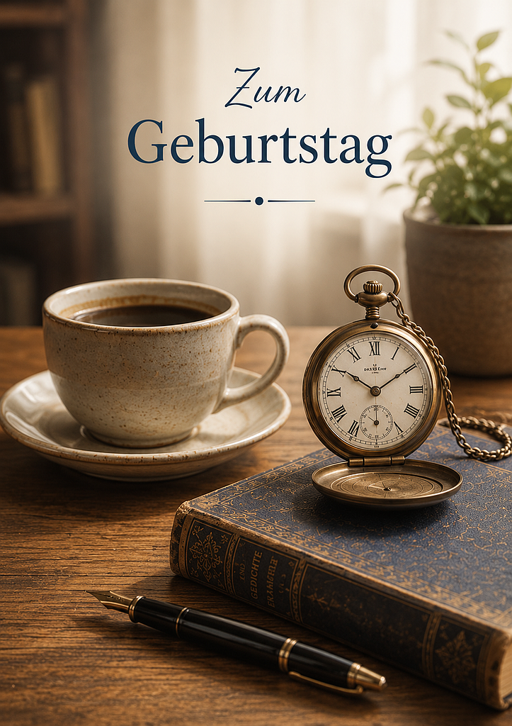 Karte A5 Geburtstag