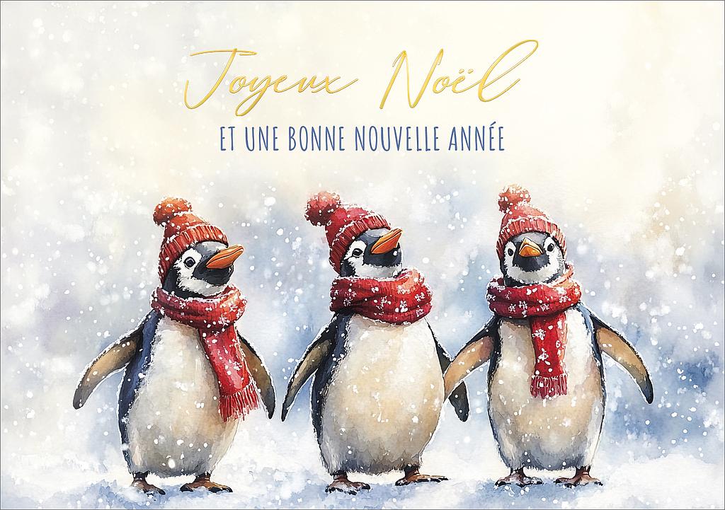 Carte A5 Joyeux Noël et Bonne Année