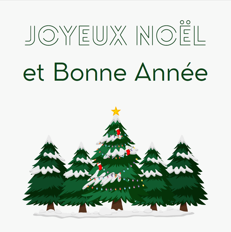 Carte Joyeux Noël et Bonne Année
