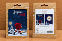 Mélange de 6 Boxs de cartes avec enveloppes Fin d'année