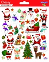 Mélange de 6 autocollants à 3.90 Noël