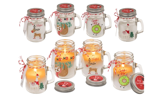 [ZE 950153] Set de 4 bougies Noël