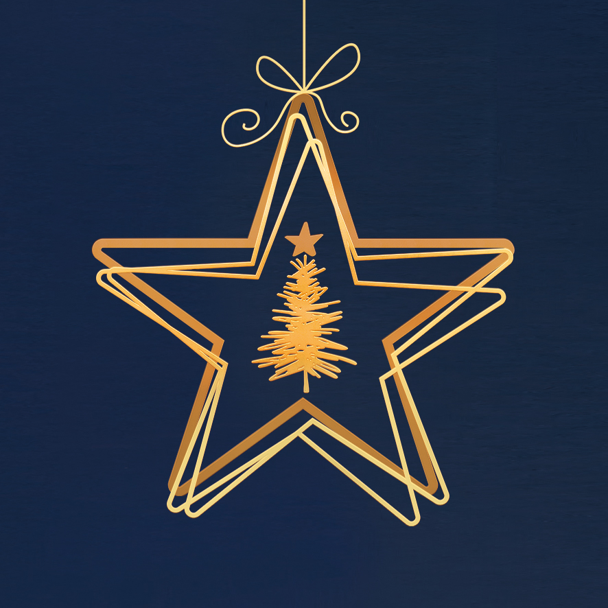 Carte sans texte Noël