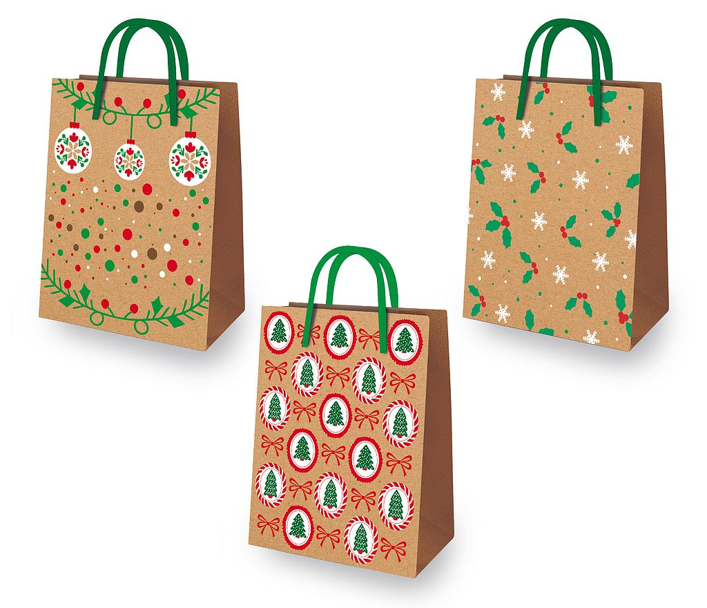 Sacs-cadeaux L Fr. 3.90/pce (x10=UV) Noël