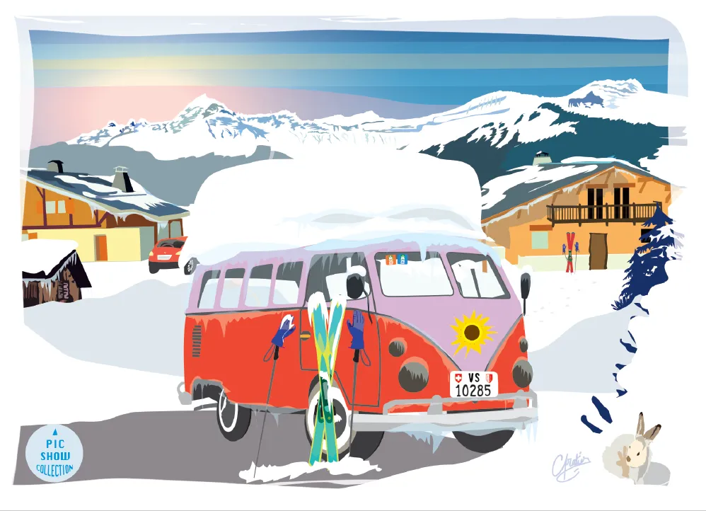 Postcards Montagne