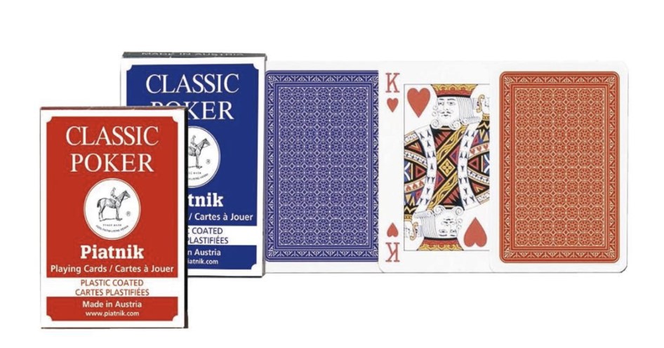 Jeu de Poker (55 cartes, 3 jockers inclus)
