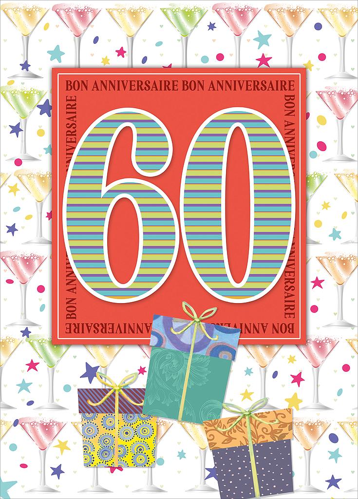 Carte A4 Anniversaire