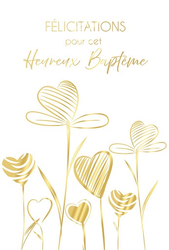 [BP 522473] Carte Baptême