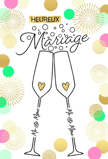 [MA 572472] Carte Mariage