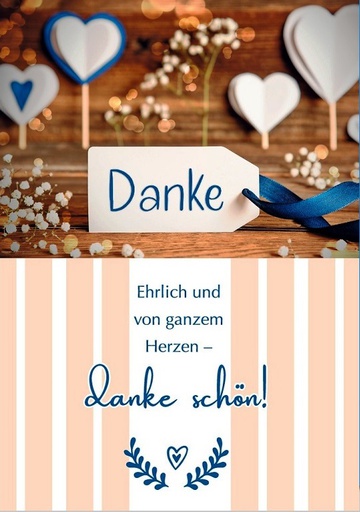 [DK UK-35177] Karte Danke