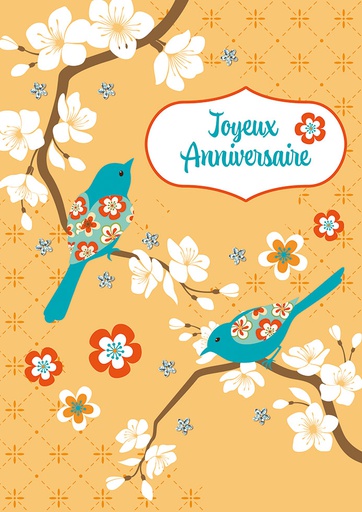[A4-HA MAXI52] Carte A4 Anniversaire