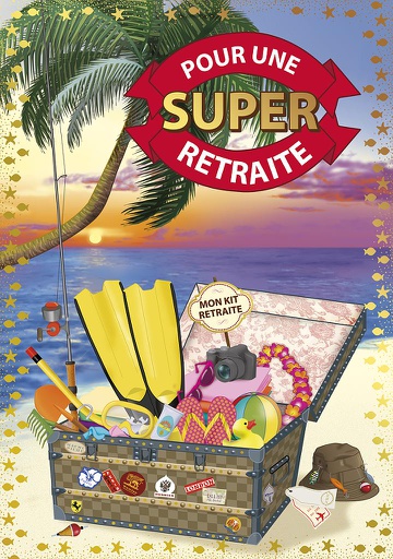 [A4-RE 00036] Carte A4 Anniversaire
