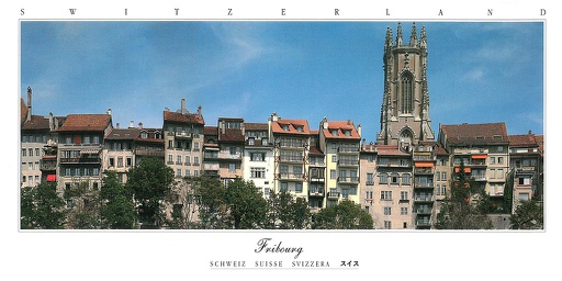 [7945017] Postcards Pano 45017 Fribourg