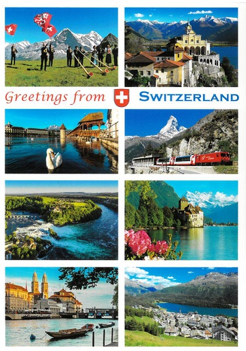 [1029537] Postcards 29537 Suisse 'Greetings from Switzerland'