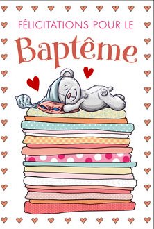 [BP 520420B] Carte Baptême