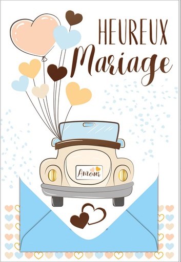 [MA 521610B] Carte Mariage