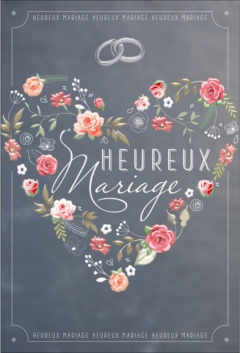 [MA 521603B] Carte Mariage