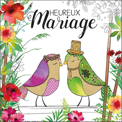 [MA 522130-41] Carte Mariage