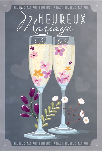 [MA 521603A] Carte Mariage