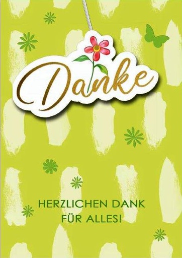 [DK UK-34324] Karte Danke